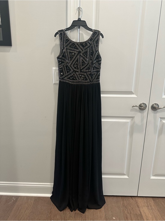 Adrianna Papell Dresses & Skirts - Adrianna Papell Black Sleeveless Beaded Maxi Dress